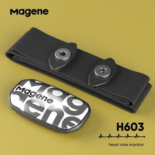 Imagen 5 de 8 de Monitor Banda Frecuencia Cardiaca Magene H603 Para Ciclismo