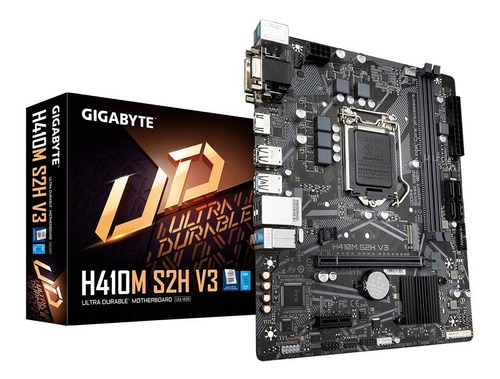Placa Madre Gigabyte H410m S2h Ddr4 M.2 Intel Lga 1200 10ma