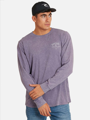 Poelra Rc Pckt Flrl Morado Hombre Ripcurl