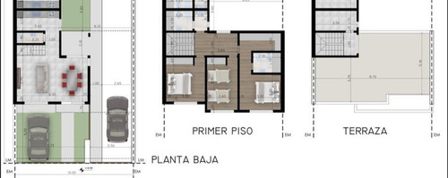 Imagen 4 de 12 de Duplex 3 Ambientes Con Tza Y Cochera Acepta Permuta .