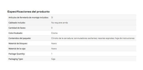 Cilindro Ignicion Oem: 22721458