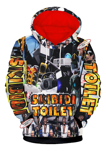 Bv Sudadera Skibidi Toilet Juguete Peluche Titan Camara