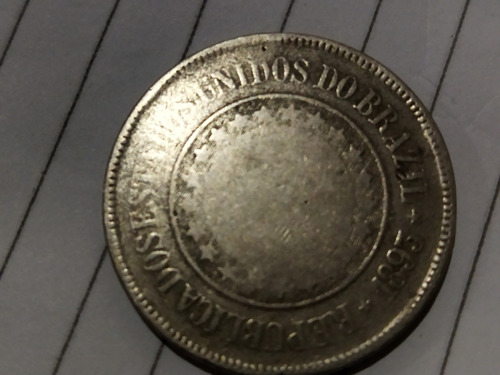 Moneda 200 Reais 1895