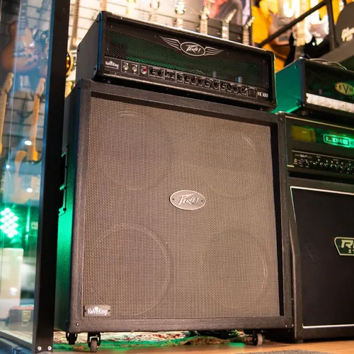 Peavey Valveking 100 Vk100 Valvulado Com Caixa 4x12 Original