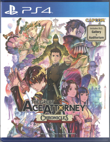 The Great Ace Attorney Chronicles - Ps4