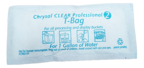 Chrysal Professional 2 T-bag Nutriente Para Flores.