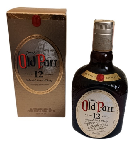 Whisky Old Parr 12 Años 750 Ml Original - mL a $160