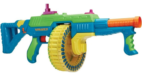 Pistola Lanzador De Dardos Alfa Auto 72 Compatible Con Nerf