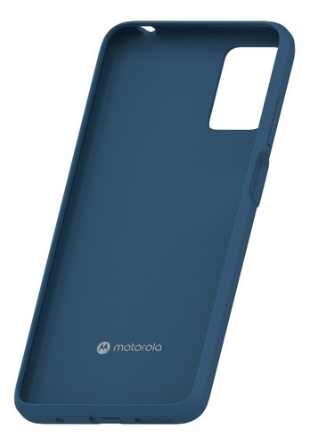 Capa Protetora Motorola Anti Impacto E22 Azul - Full