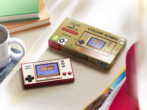 Nintendo Game & Watch Super Mario Bros. Color Rojo Y Dorado