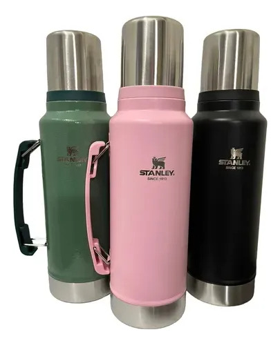 Termo Stanley Classic 1.2l Acero Inoxidable Color Negro