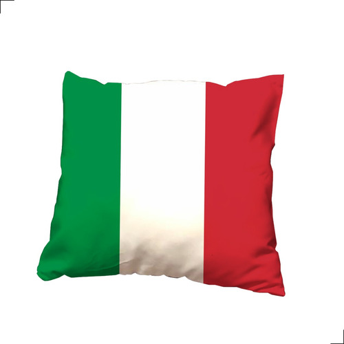 Capa De Almofada Estampa Bandeira Do País Itália T239