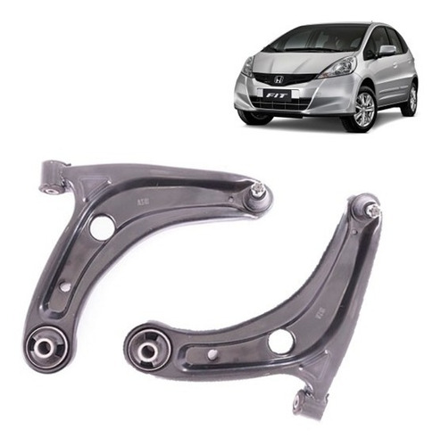 Bandeja Suspension (par) Para Honda Fit 1.3 1.4 2002/2009