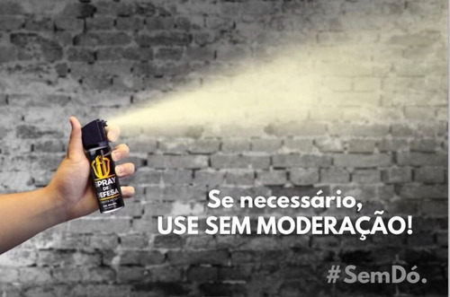 Kit 10 Sprays Defesa Pessoal Gás Gengibre Liberado Original