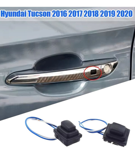 Botão Maçaneta Externa Trava Porta New Tucson 2016 A 2021
