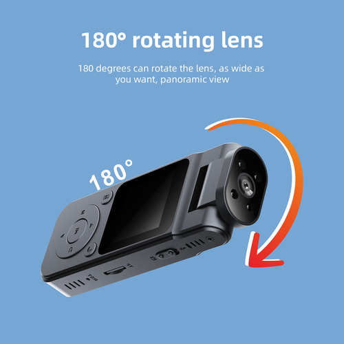 Videocámara Portátil 4k Para Uso Corporal, Cámara Portátil,