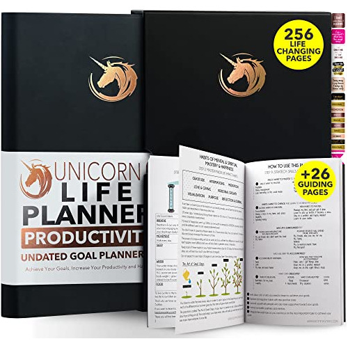 Goal Setting Planner Undated A4 Size - 12 Month Product...