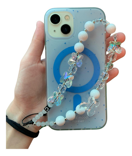 Correa Strap Premium Mariposas Para Colgar Fundas De Celular
