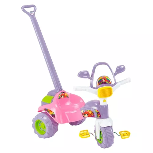 Motoca Infantil Menina Velotrol