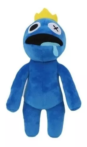 Boneco Blue Babão Rainbow Friends Jogo Roblox Azul Pelúcia