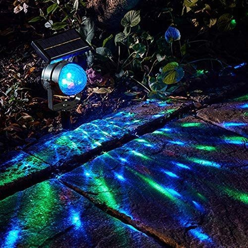 La Navidad Led Proyector Solar De La Lámpara De Fiesta De Lu