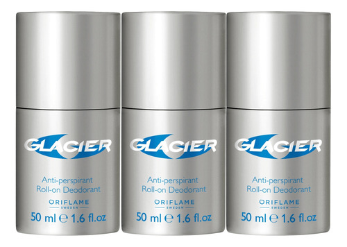 Desodorante Oriflame Glacier X3 - mL a $226