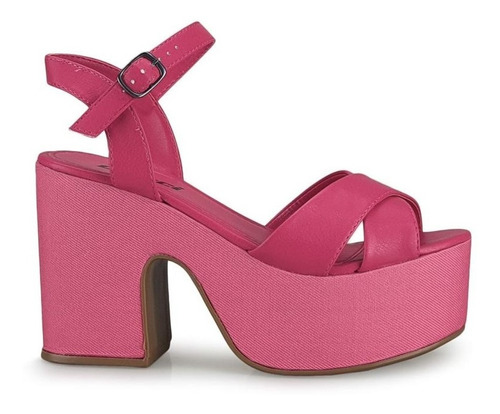 Sandália Colcci Feminina Salto Plataforma 8010102990 Pink