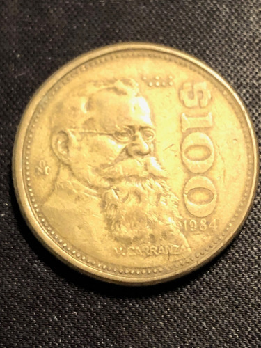 Moneda Venustiano Carranza 1984