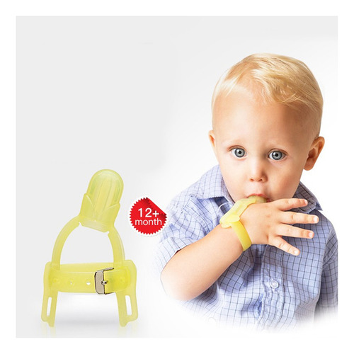 Protector De Silicona Ajustable Pulgar Chupando Dedo Morder