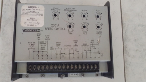 Woodward 9907-022 Speed Control 2301a
