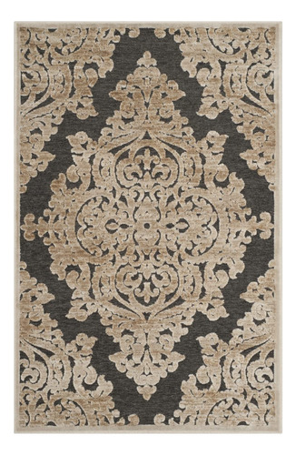 Paraiso Collection Gris Multi Viscosa Area Rug Tela