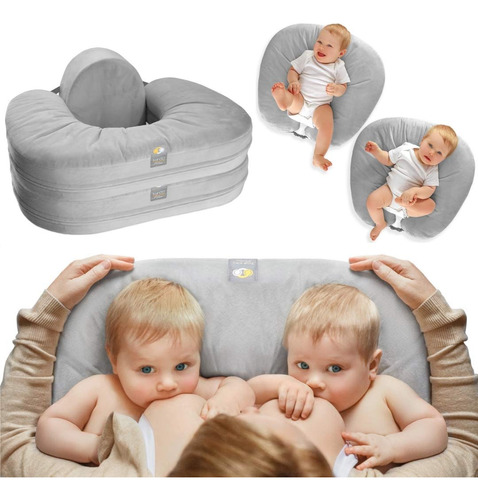 Twingo Almohada De Enfermeria Y Salon (gris) - Almohada De L