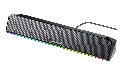 AXIDUN RGB Barra de Sonido Estéreo Bluetooth 5.0 Inalámbrico con Subwo