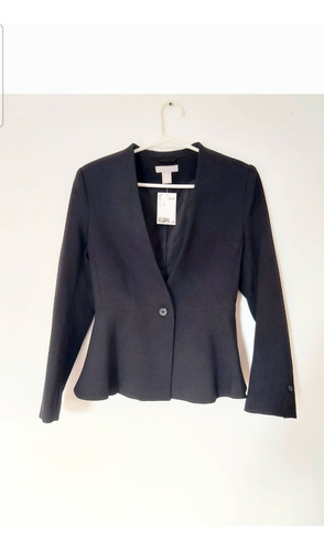 Chaqueta Blazer H&m Nuevo C/ Etiqueta Talle 38 (s) Oficina