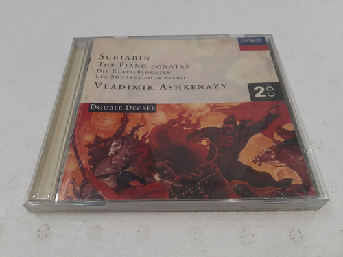 Scriabin: The Piano Sonatas, Ashkenazy - 2cd 1997 Usa Ex 