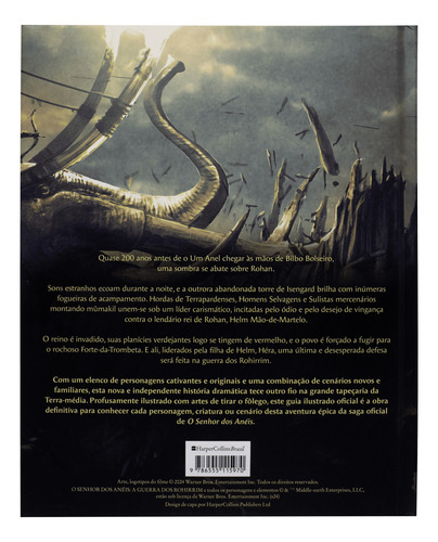 O Senhor Dos Anéis: A Guerra Dos Rohirrim Guia Ilustrado Oficial Do Filme de Kenji Kamiyama e peter jackson