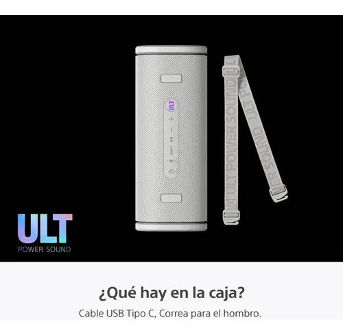 Parlante Portátil Bluetooth Sony Ult Field 5 Color Blanco SRS