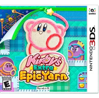 Kirby Extra Epic Yarn Nintendo 3ds