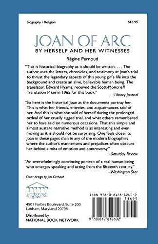 Book : Joan Of Arc: By Herself And Her Witnesses - Regine...