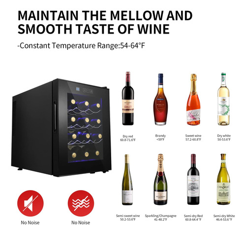 Enfriador De Vino De 12 Botellas