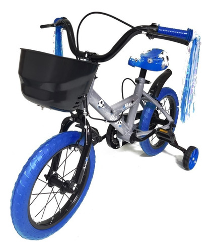 Bicicleta Rodado 14 Con Rueditas Infantil Frozen Tipo Retro