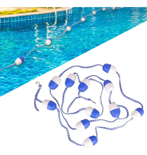 . Kit Flotador Cuerda Seguridad For Piscinas Flotadores Boya