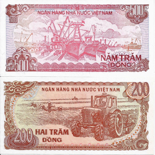 Vietnam - Fn. 336 - K. 100/101 - H. C. M.  - 1988 - Unc
