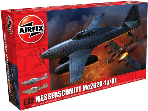 Airfix 4062 Avion Messerschmitt Nocturno Me 262 Maqueta 1/72