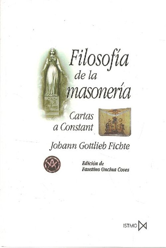 Libro Filosofía De La Masonería De Johann Gottlieb Fichte