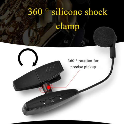 Micrófono Superadd Kx-621 Capacitivo Para Saxofón