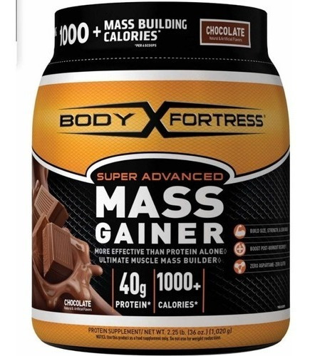 Ganador De Peso Mass Gainer Super Advance 2.2 Lb Chocolate 