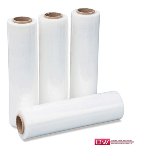 Imagen 2 de 10 de Film Stretch 50 Cm Virgen Cristal Bob 4,5kg Aprox X4u