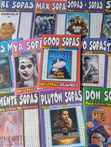 Sopas De Letras Pack X 12 Revistas