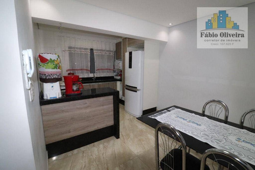 Imagem 28 de 30 de Sobrado Com 3 Dormitórios À Venda, 124 M² Por R$ 600.000,01 - Vila Leopoldina - Santo André/sp - So0490